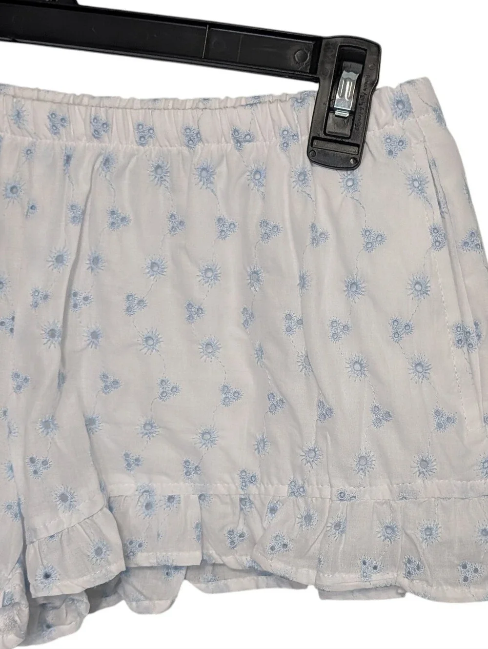 fashion nova womens size small shorts cotton coquette cottage cottagecore summer - Picture 1 of 6